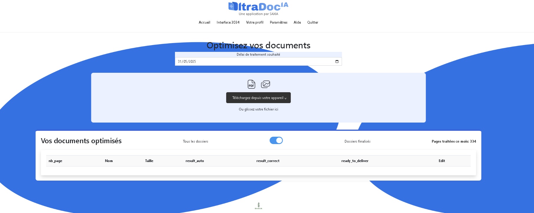Exemple de téléchargement de dossier